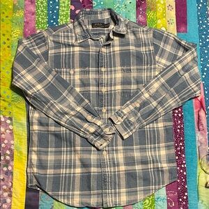Polo by Ralph Lauren Gray Plaid Casual Shirt
